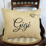 Gigi mini pillow